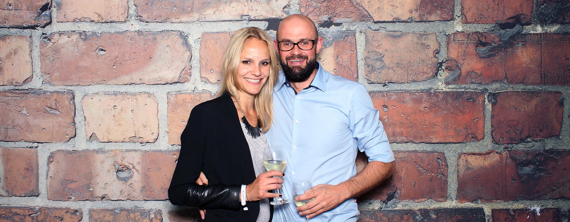 Foto aus einem Photo Booth Automaten von Abschlussfotos Foto aus einem Photo Booth Automaten von Abschlussfotos